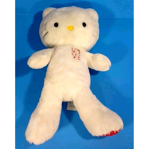 Build A Bear Sanrio Hello Kitty Valentines Day LOVE Plush White Red Hear… - Picture 5 of 6